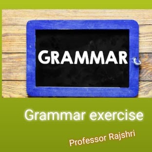 Grammar exercise